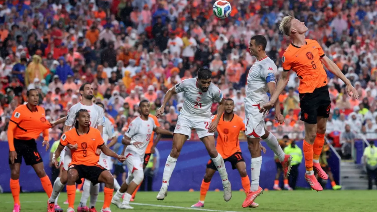 Timnas Tunisia Vs Belanda