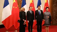 Presiden Prancis Kunjungi China, Ada Agenda Apa? (LUDOVIC MARIN / POOL / AFP)