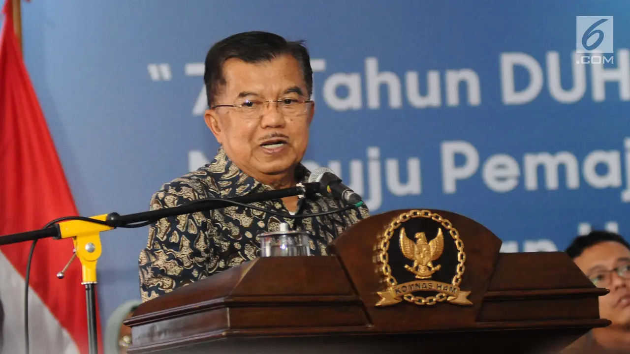 Jusuf Kalla Hadiri Peringatan Hari HAM Internasional di Komnas HAM