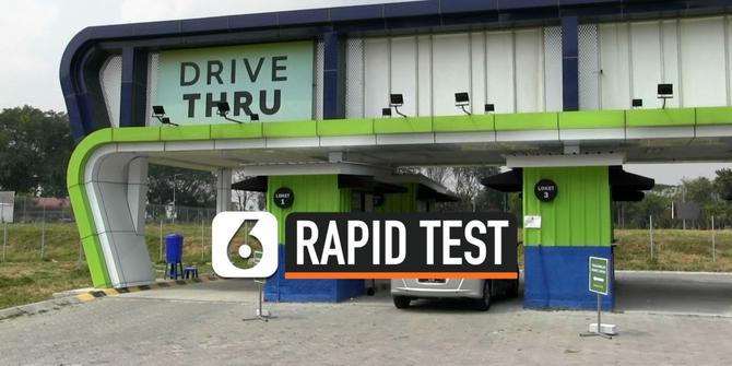 VIDEO: Layanan Rapid Test Drive Thru di Bandara Soekarno-Hatta