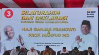 Calon Wakil Presiden (Cawapres) Mahfud MD mendapat dukungan dari sejumlah kiai dan santri di wilayah Mataraman (Trenggalek, Kediri, Blitar, Madiun, Tulungagung, Madiun, Ngawi, Pacitan, dan Nganjuk).