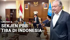 Antonio Guterres Tiba di Indonesia, Ini Agenda Kunjungannya