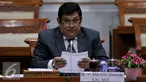 Marsidin Nawawi saat mengikuti Uji Kelayakan dan Kepatutan calon Hakim Agung Ad Hoc Tipikor dengan Komisi III DPR di Kompleks Parlemen, Senayan, Jakarta, Kamis (25/8). (Liputan6.com/Johan Tallo)