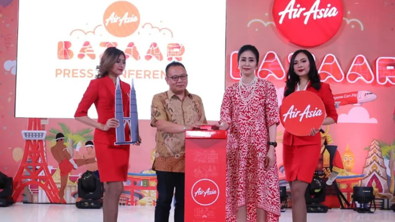 Ajak Masyarakat Berburu Tiket Liburan, AirAsia Bazaar Digelar Serentak di Empat Kota