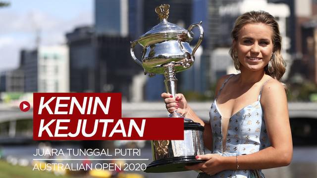 Berita video mengenai Sofia Kenin, petenis belia berusia 21 tahun yang mengejutkan dunia dengan menjuarai Australian Open 2020