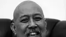 Komedian senior, Indro Warkop, drop saat lebaran. (Deki Prayoga/Bintang.com)