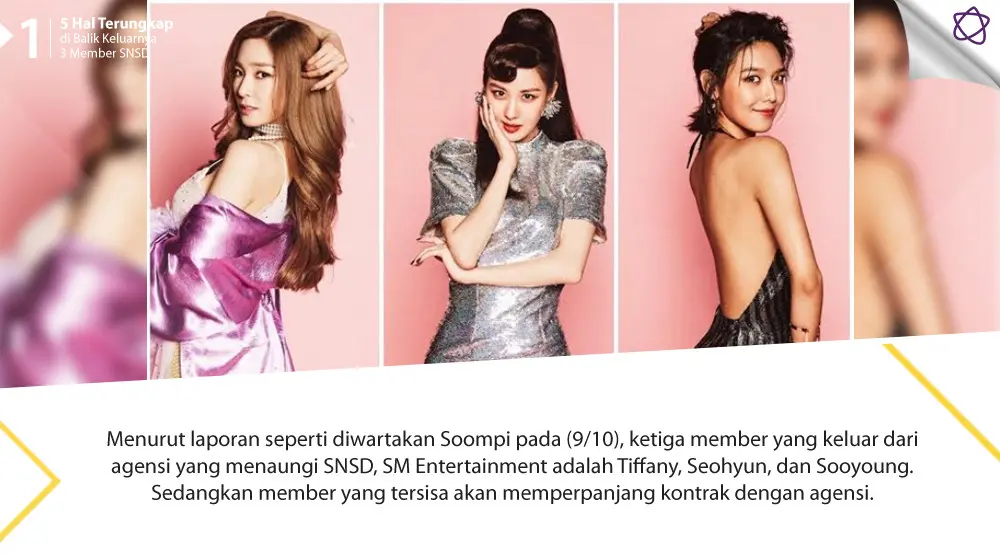 5 Hal Terungkap di Balik Keluarnya 3 Member SNSD. (Foto: Twitter/GirlsGeneration, Desain: Nurman Abdul Hakim/Bintang.com)