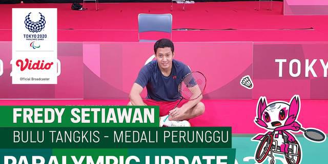 VIDEO: Atlet Indonesia, Fredy Setiawan Meraih Medali Perunggu di Paralimpiade Tokyo 2020