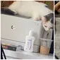Aksi Kocak Kucing Minum Kopi Bikin Gemas. (Sumber: Twitter/@kochengfs dan Twitter/@kasurpadang)