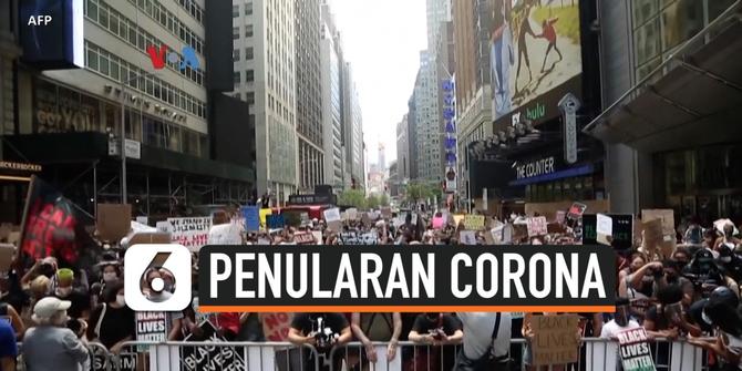 VIDEO: Kecemasan Naiknya Penularan Corona Akibat Unjuk Rasa