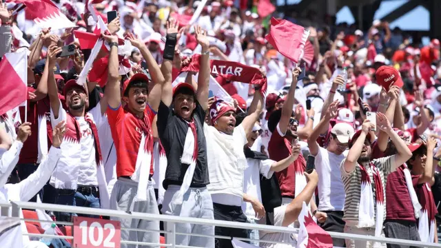 Suporter Timnas Qatar