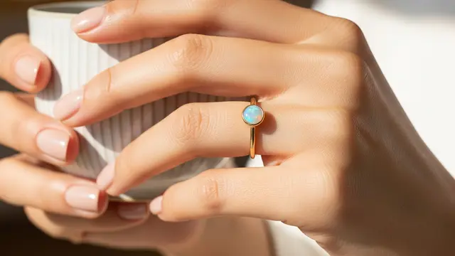 9 Model Cincin Emas Batu Opal Prediksi Tren 2026