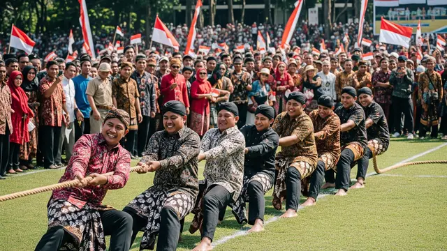 Tarik Tambang 17 Agustusan