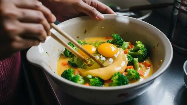 Fakta Nutrisi Telur Kukus Wortel Brokoli