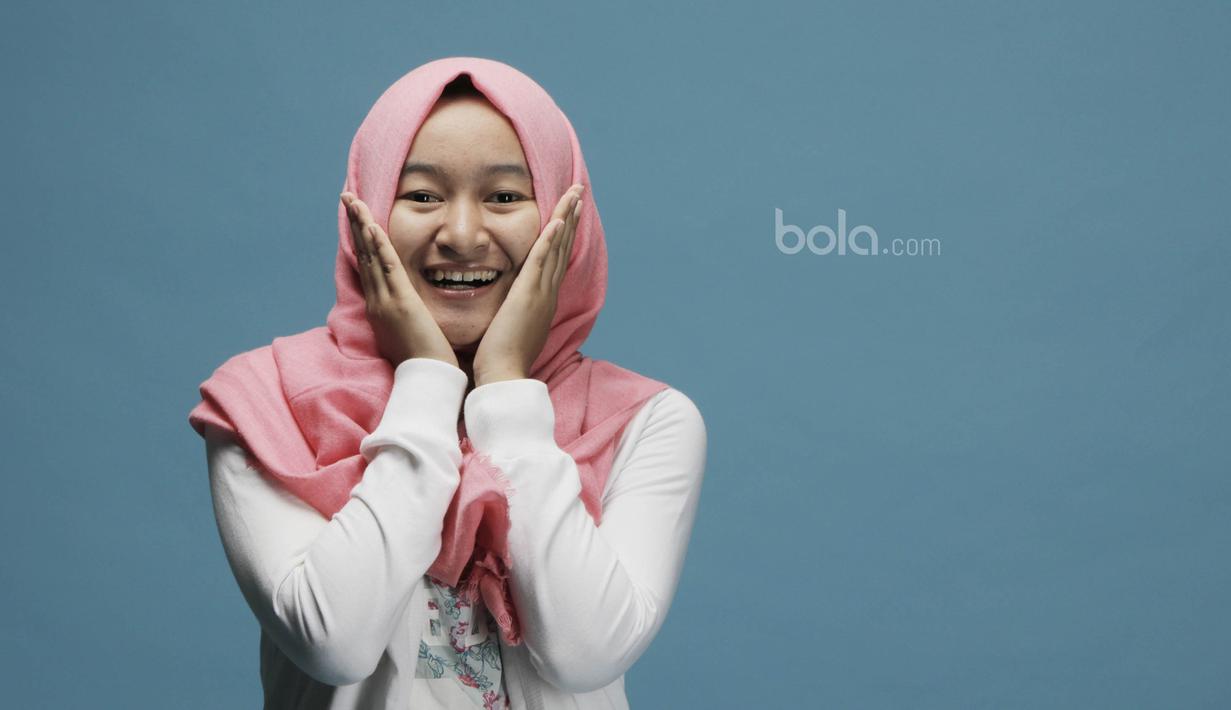 Di usia nya yang masih muda, gadis berdarah Jawa Sunda ini bertekad menjadi salah satu pecatur terbaik dunia. (Bola.com/M Iqbal Ichsan)