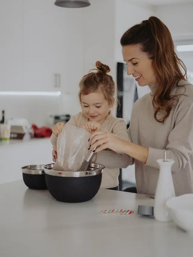 Memasak bareng anak
