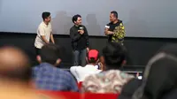 Wakil Gubernur Sumatera Utara (Wagub Sumut) Musa Rajekshah nonton bareng (nobar) film Ngeri Ngeri Sedap