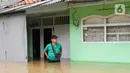 Per pukul 09.00 WIB, Badan Penanggulangan Bencana Daerah (BPBD) Jakarta menyatakan banjir merendam sebanyak 62 wilayah Rukun Tetangga (RT) di Jakarta. (Liputan6.com/Herman Zakharia)
