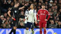 Xavi Simons Menangis Usai Kartu Merah, Tottenham Tumbang dari Liverpool