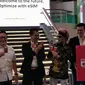 Peluncuran eSIM Smartfren untuk iPhone 11. (Liputan6.com/ Agustinus Mario Damar)