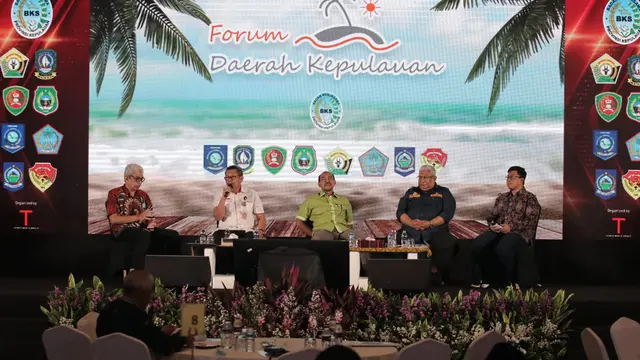 Acara Working Group Discussion (WGD) RUU Daerah Kepulauan di Hotel Sultan Jakarta.
