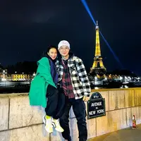 Wika Salim dan Max Adam Kamil. (Foto: instagram.com/maxadamkamil/wikasalim)