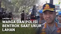 Pengukuran lahan sengketa oleh Badan Pertanahan Nasional di Makassar, Sulawesi Selatan diwarnai kericuhan. Warga yang menolak pengukuran memblokade jalan hingga melempari aparat Kepolisian menggunakan batu dan petasan.