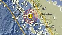Gempa Magnitudo 4,7 Guncang Nias Selatan Sumut