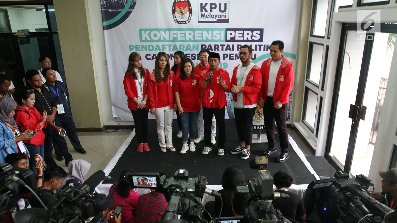 PSI Resmi Mendaftar Jadi Peserta Pemilu 2019