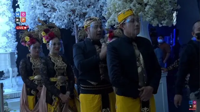 8 Momen Resepsi Pernikahan Ridho DA dan Syifa, Meriah Usung Konsep Internasional