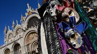 Basilika Santo Markus di Venesia, Italia. (dok. MIGUEL MEDINA / AFP)