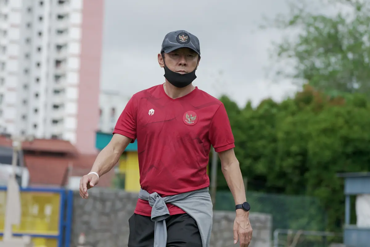 Pelatih Timnas Indonesia Shin Tae-yong - 12 Desember