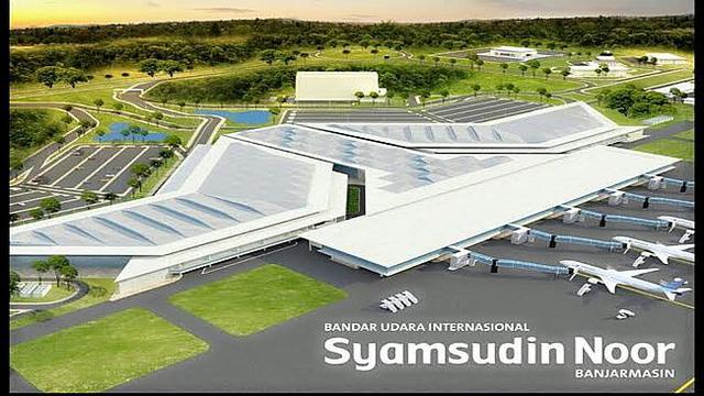 Tengok Keunikan Bandara Syamsudin Noor di Banjarmasin