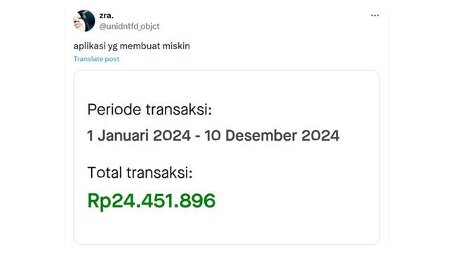 6 Potret Gojek Wrapped Netizen Lebih dari 10 Juta,