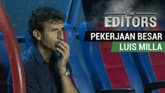 Berita video The Editors yang akan membahas tentang pekerjaan berat yang akan dihadapi Luis Milla jelang SEA Games 2017.