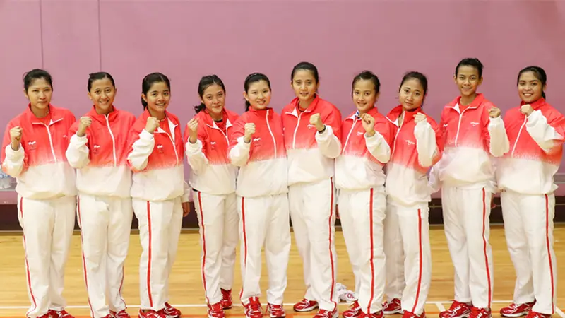 Tim Bulutangkis Putri Indonesia SEA Games 2015