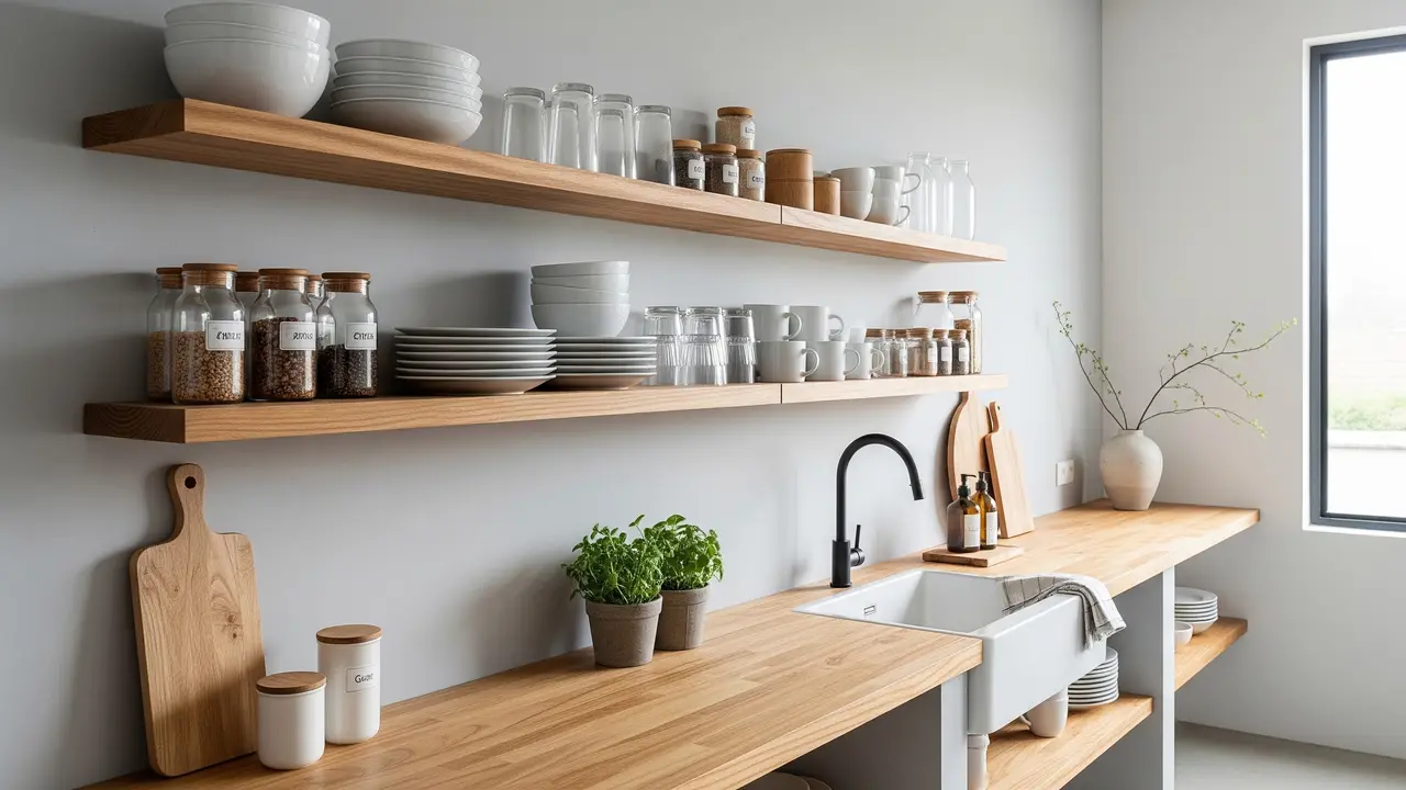 Dapur Sederhana Tanpa Kitchen Set