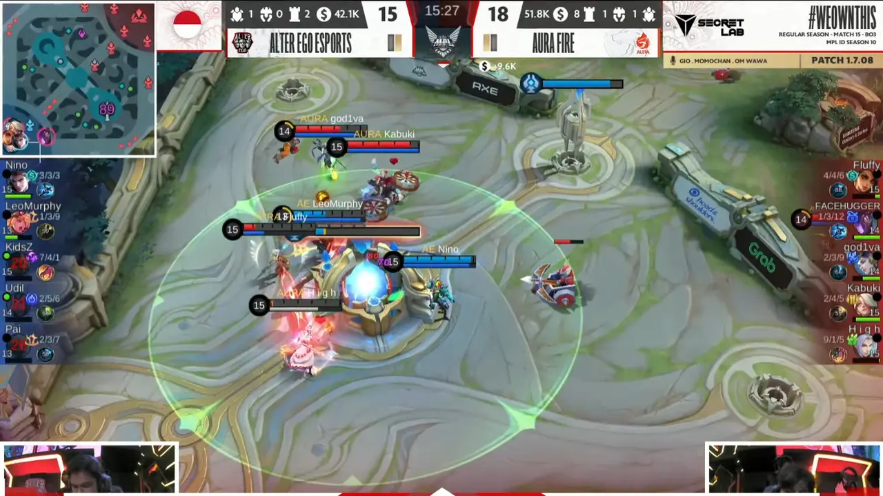 Hasil MPL ID S10 Aura Fire vs Alter Ego