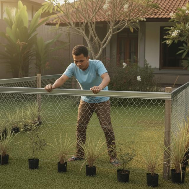 Cara Membuat Pagar Rumah Murah tapi Ampuh Usir Ular Kobra