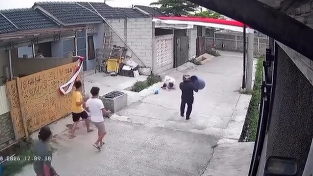 Pitbull serang anak perempuan.(Istimewa)