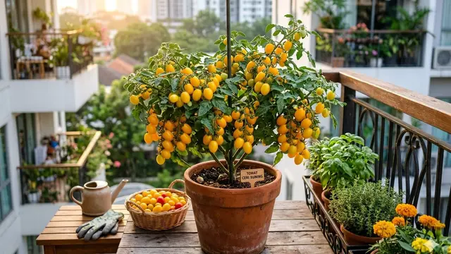 tanaman buah dalam pot yang cocok untuk balkon apartemen