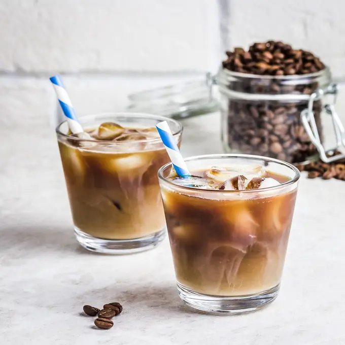 kopi susu naeng keopi