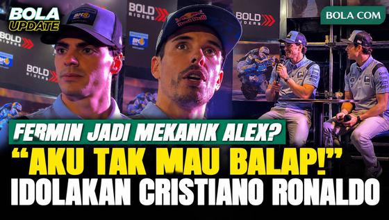 Kocak! Alex Marquez Ogah Balapan Jika Fermin Aldeguer Jadi Mekanik, Ternyata Idolakan Cristiano Ronaldo