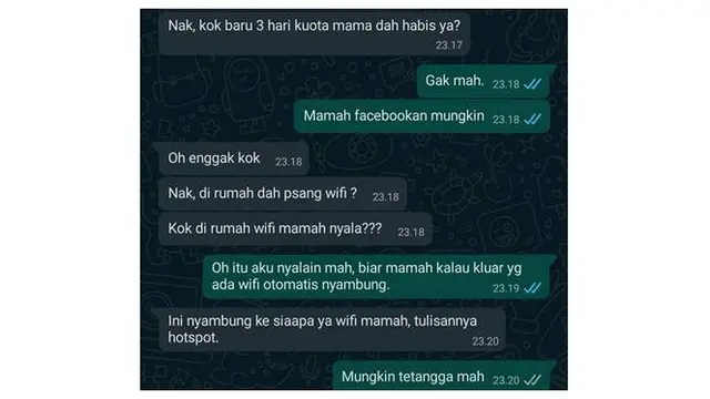 5 Chat Anak Bohong Sama Orang Tua Ini Jangan Ditiru