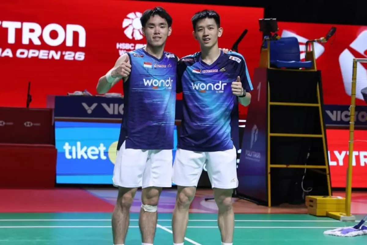Raymond Indra/Nikolaus Joaquin, Polytron Indonesia Open 2026