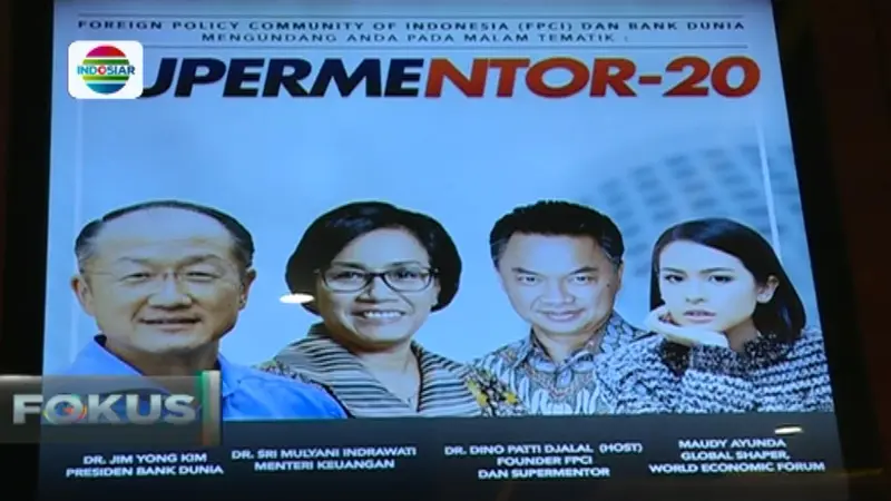 Supermentor ke-20 Dihadiri Menkeu hingga Presiden Bank Dunia