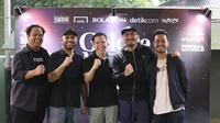 Para pembicara yang hadir di press conference acara media day menyambut Ligera Championsip 2025 di The Field, Pejaten, Jakarta Selatan pada Sabtu (8/3/2025).