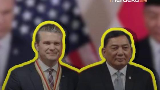 Momen Menhan Sjafrie Bertemu Menteri Perang Amerika, Bahas soal Apa?