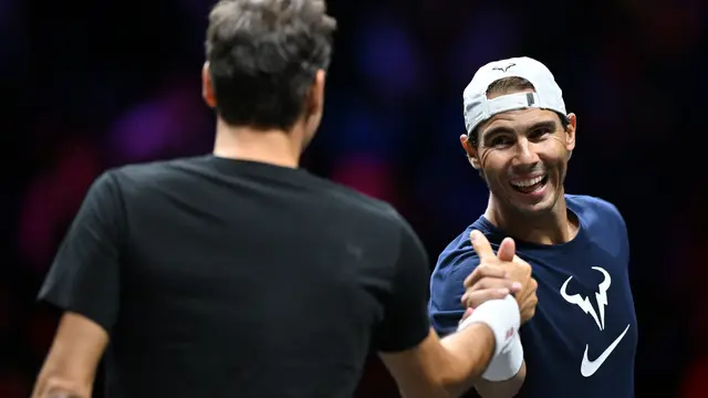 Roger Federer - Rafael Nadal - Laver Cup - 22 September 2022