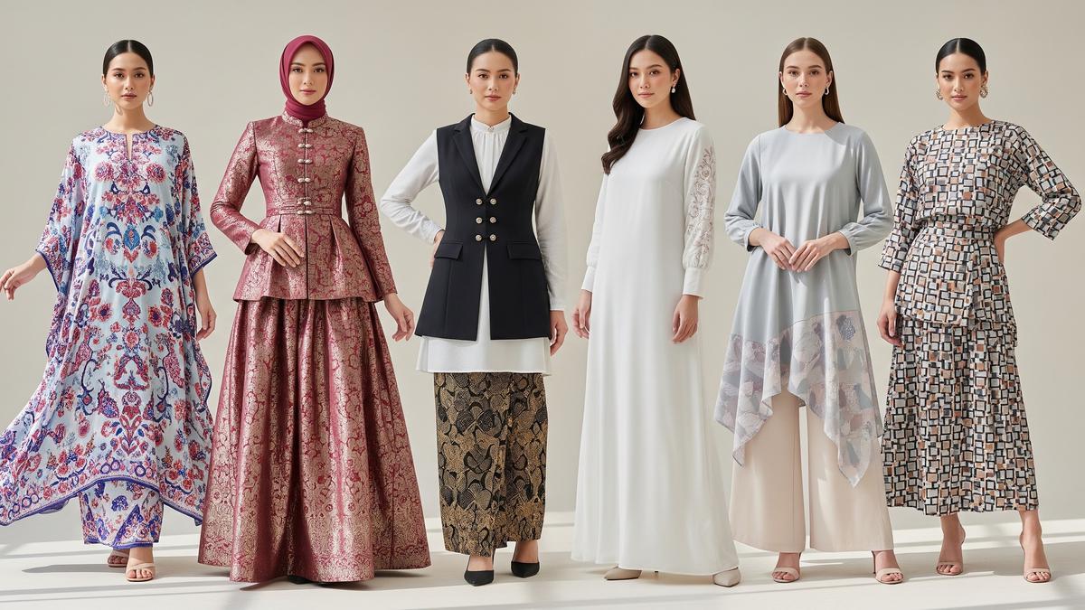 10 Model Baju Lebaran Wanita Kekinian 2026, Tampil Stylish di Hari Raya